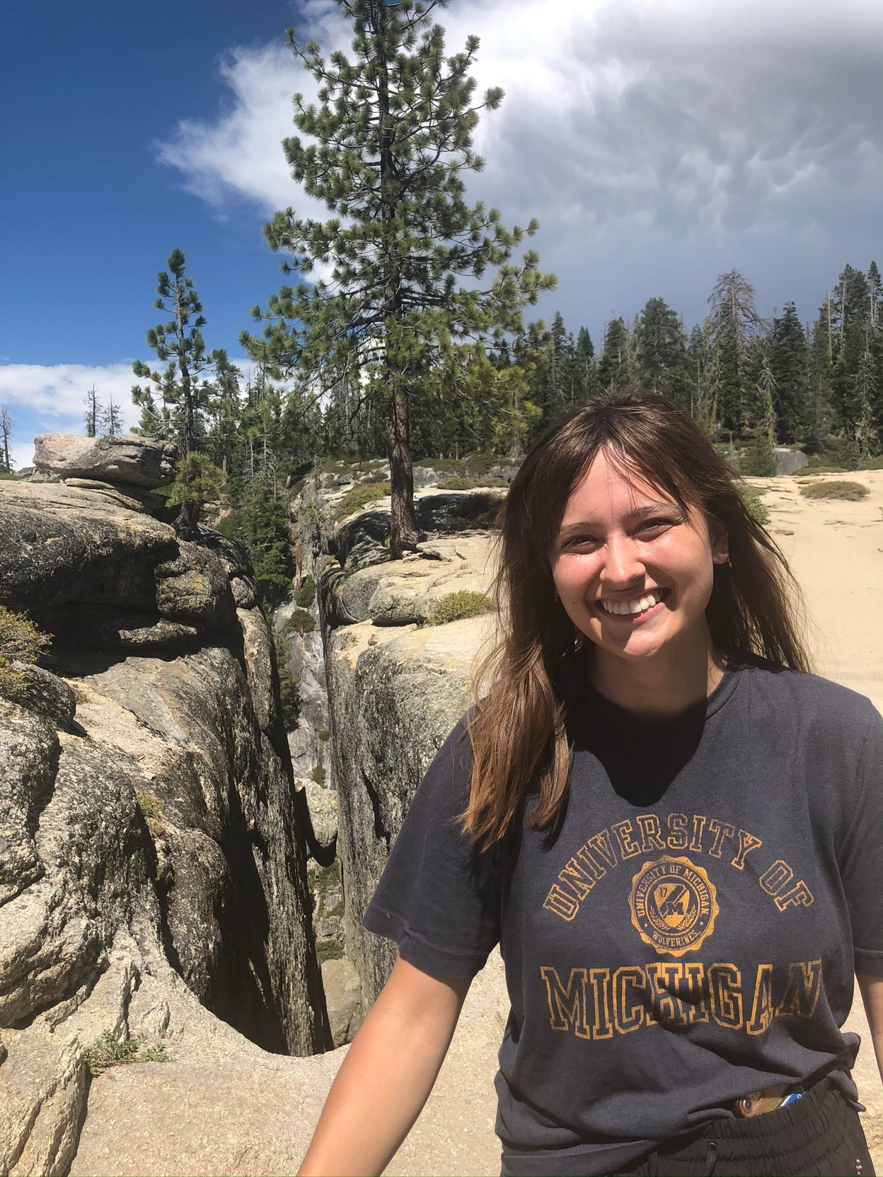 Taft Point fissures