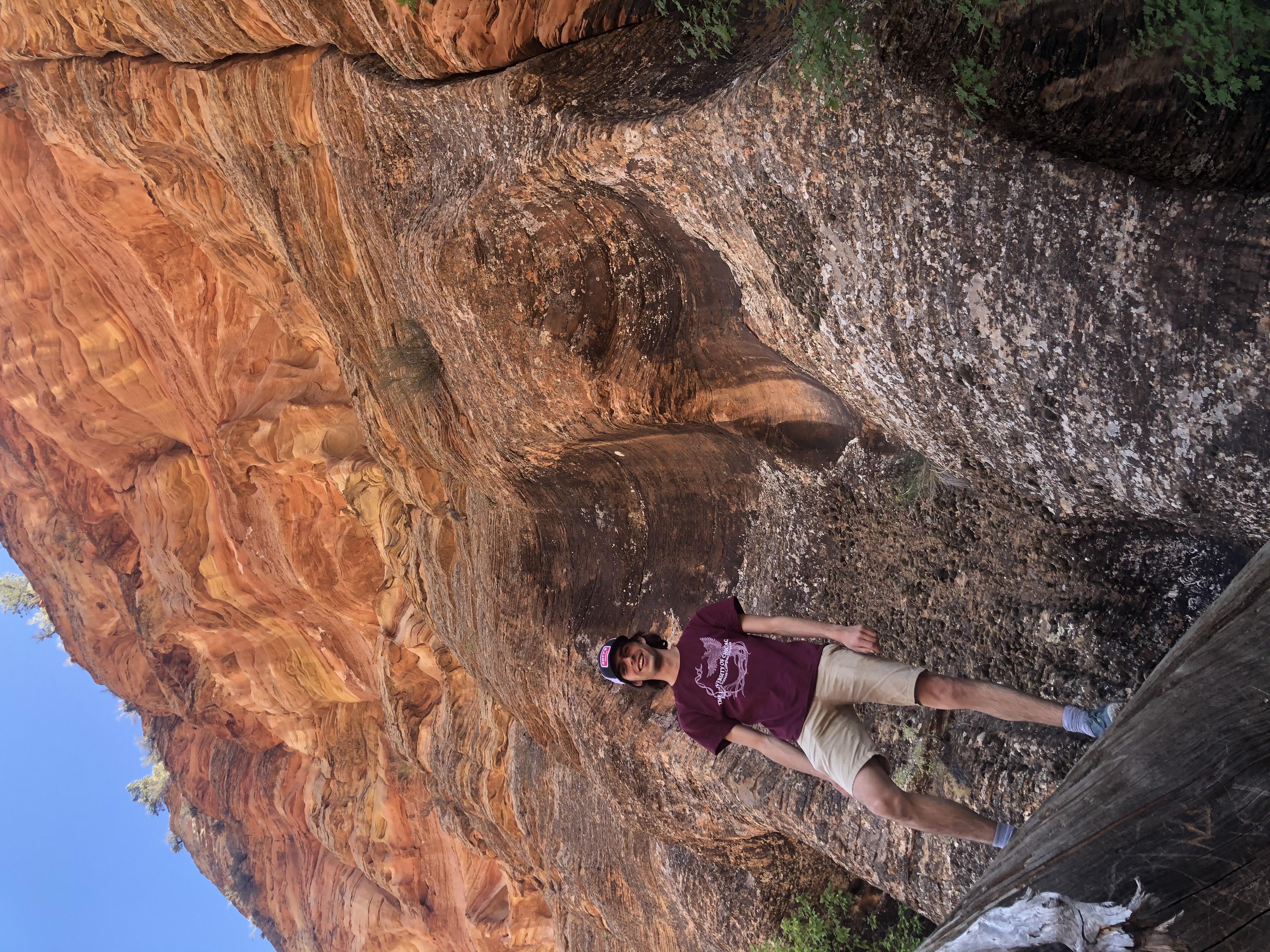Scrambling at the park boundary