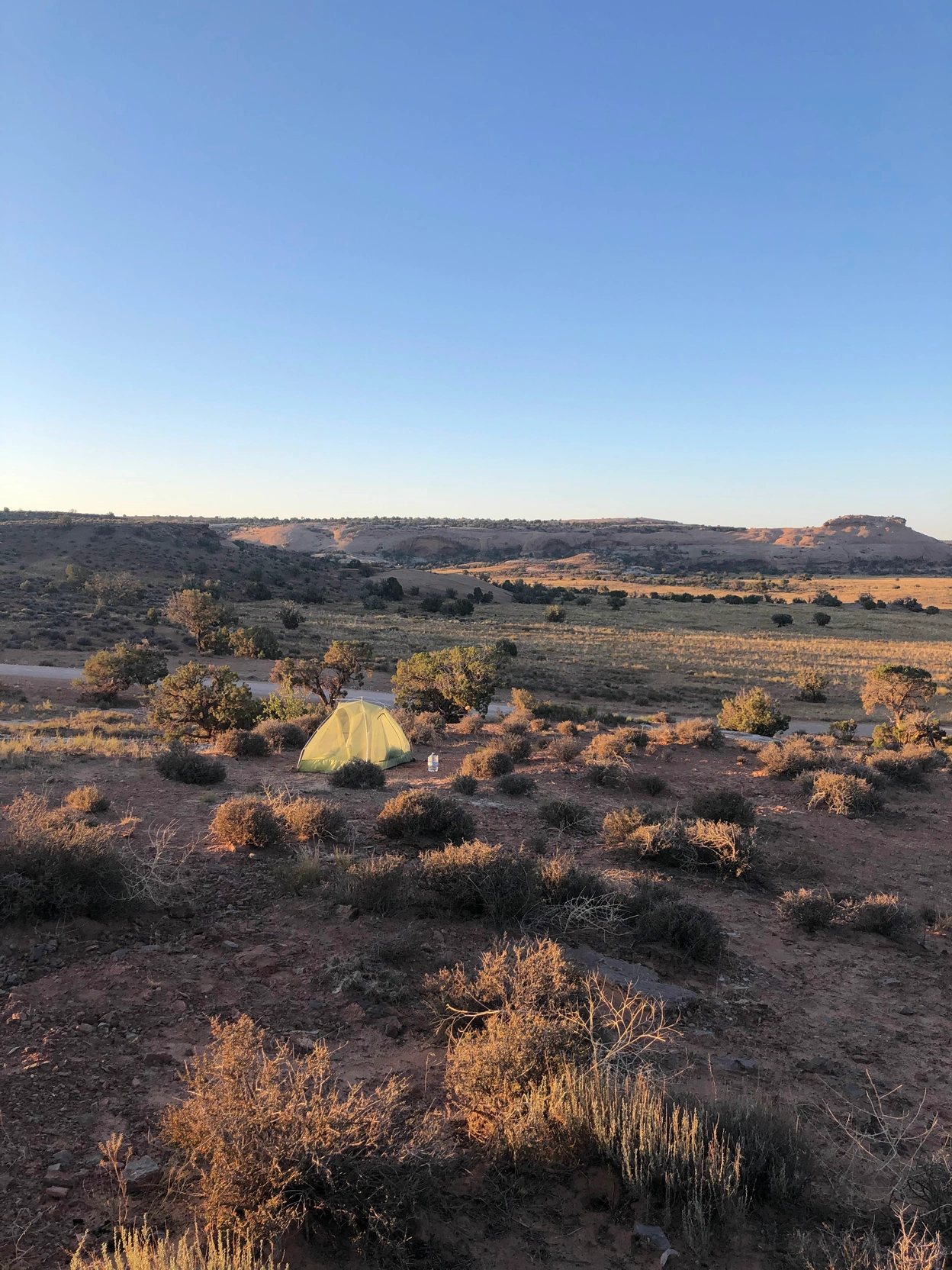 Campsite near Moab