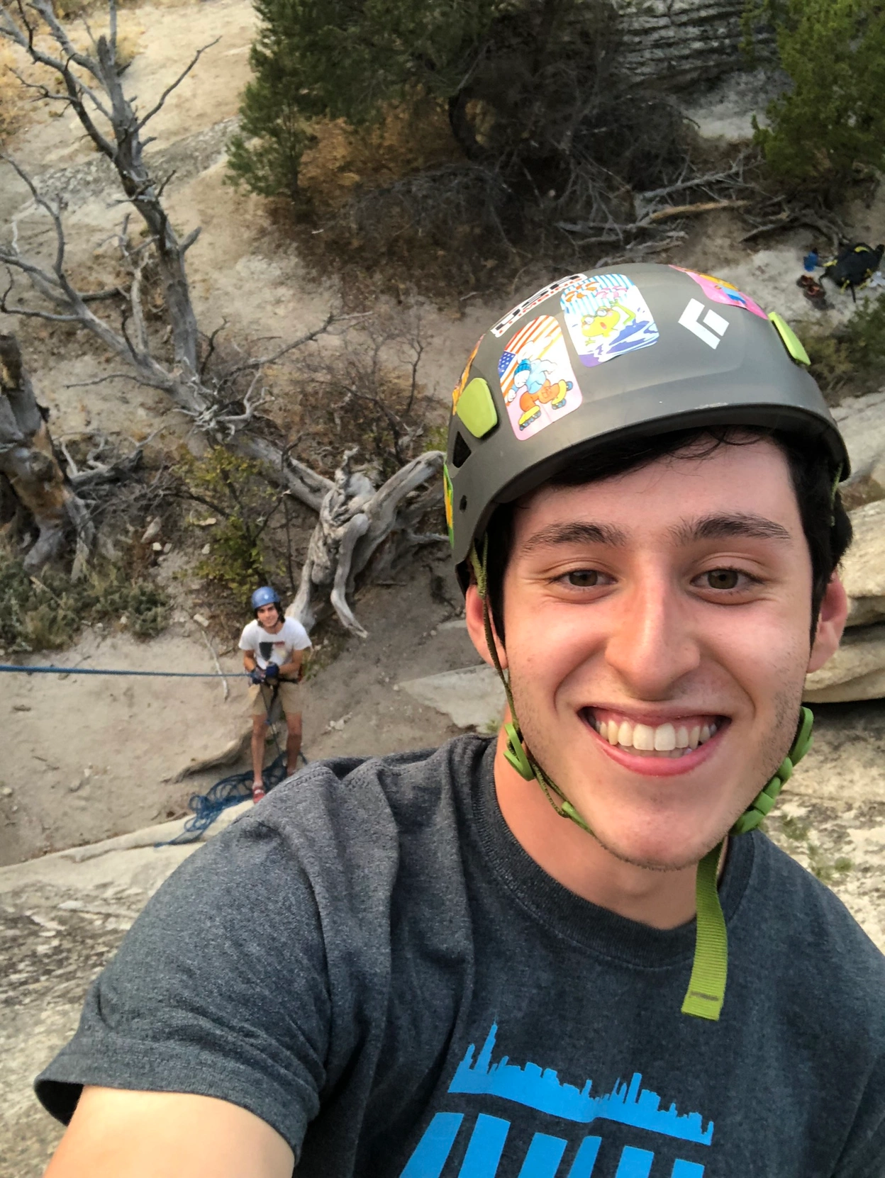 Climbing at Castle Rocks