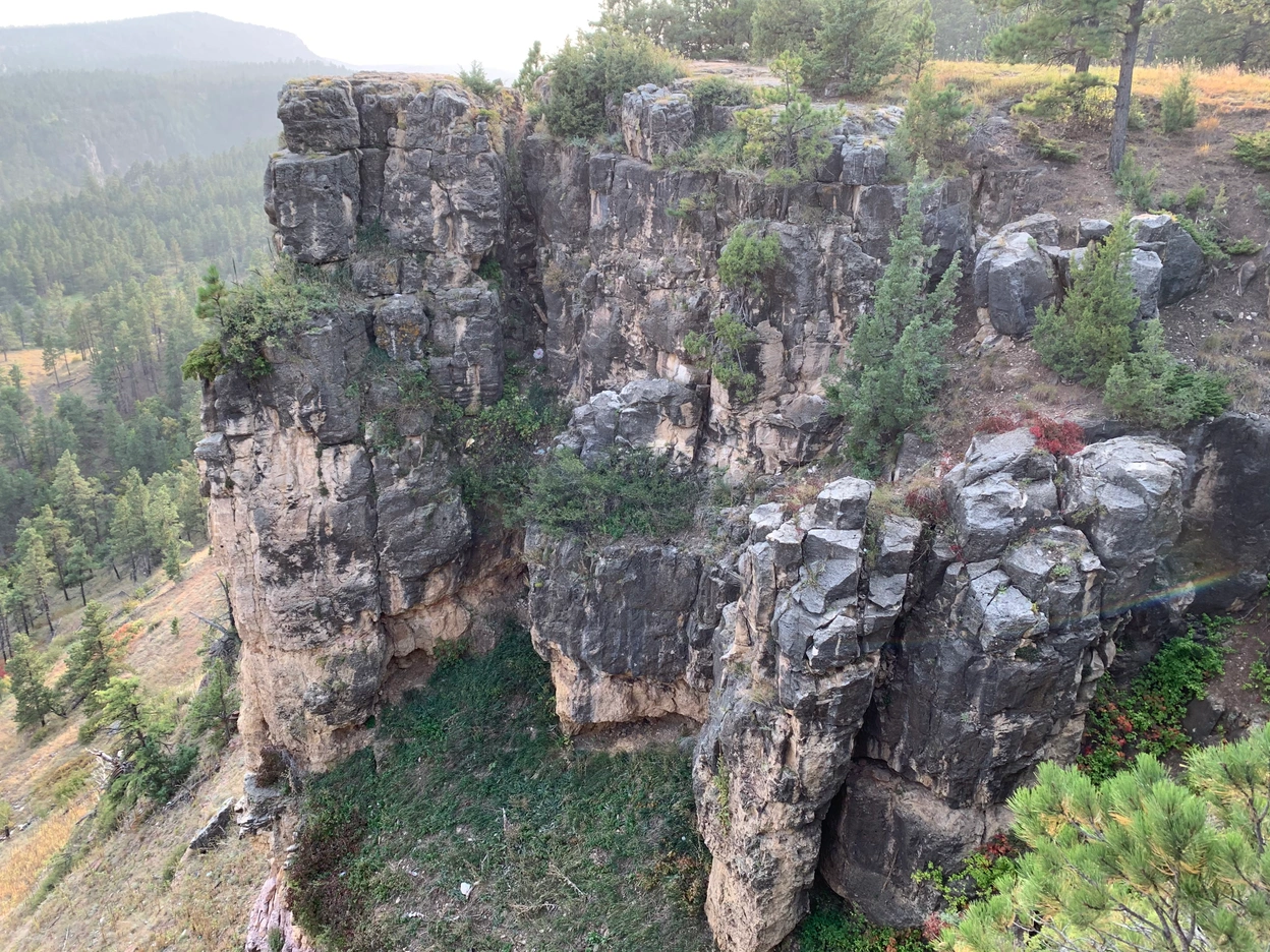 Climbing spot in South Dakota